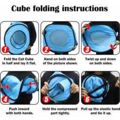 Tenda Per Gatti Pieghevole A Tunnel Per Gatti E Tubo Per Gatti Con Custodia Per Gattini, Gatti, Cuccioli, Conigli 10 Tenda Per Gatti Pieghevole A Tunnel Per Gatti E Tubo Per Gatti Con Custodia Per Gattini, Gatti, Cuccioli, Conigli -Cibi per gatti Italia 72553347 4