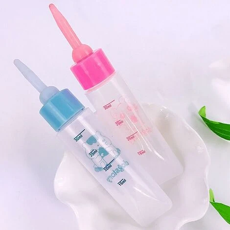 Biberon Per L'allattamento Al Seno Per Gattino, Criceto, Coniglio, Cane, Spazzola Per Capezzoli 5 Biberon Per L'allattamento Al Seno Per Gattino, Criceto, Coniglio, Cane, Spazzola Per Capezzoli - immagine 3