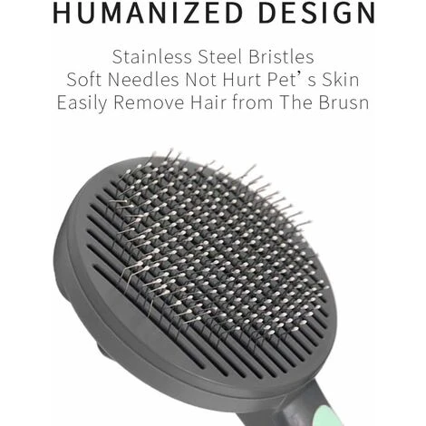 Spazzola Per Cani E Gatti, Spazzola Per Gattini, Spazzola Per Animali Domestici Autopulente, Pettini Per Massaggi Per Cani E Gatti A Pelo Corto, Medio E Lungo 4 Spazzola Per Cani E Gatti, Spazzola Per Gattini, Spazzola Per Animali Domestici Autopulente, Pettini Per Massaggi Per Cani E Gatti A Pelo Corto, Medio E Lungo - immagine 2