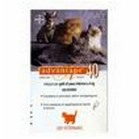 Bayer Antiparassitario Per Gatti ADVANTAGE SPOT ON 40 Per Gatti 3 Bayer Antiparassitario Per Gatti ADVANTAGE SPOT ON 40 Per Gatti