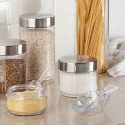 Cucchiaio Graduato Grande In Plastica Per Prodotti Da Forno, Dispensa Da Cucina, Cibo Per Animali Domestici, Lavanderia, Bagno, Set Di 4 9 Cucchiaio Graduato Grande In Plastica Per Prodotti Da Forno, Dispensa Da Cucina, Cibo Per Animali Domestici, Lavanderia, Bagno, Set Di 4 -Cibi per gatti Italia 73333688 3