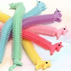 Giocattolo Elasticizzato Con Unicorno A Colori Sensoriali, Giocattolo Elasticizzato Con Unicorno A Colori Sensoriali Aiuta A Ridurre Lo Stress E L'ansia Per ADD, ADHD, Autismo (confezione Da 6) -Cibi per gatti Italia 74098145 3