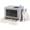 Lettiera Toilette Per Gatto Chiusa Grande Contenitori Con Cassetto 50x38x37cm 1 Lettiera Toilette Per Gatto Chiusa Grande Contenitori Con Cassetto 50x38x37cm -Cibi per gatti Italia 74543655 1
