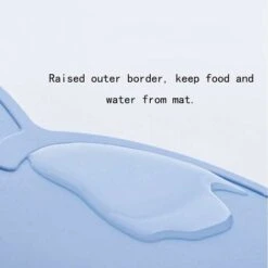 Tappetino Per L'alimentazione Del Gatto Da 2 Pezzi, Tappetini Per L'alimentazione Degli Animali Domestici Impermeabili Antiscivolo In Silicone Premium Con Labbra Alte, Vassoio Per Alimenti Per Animali -Cibi per gatti Italia 74926695 3