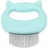 Massaggiatore A Pettine Per Gatti In 2 Pezzi Strumento Per Massaggi A Pettine Con Conchiglia Per Massaggi Per La Rimozione Dei Peli Degli Animali Domestici, Utilizzato Per Rimuovere Pelo Ruvido, Nodi -Cibi per gatti Italia 74926747 1