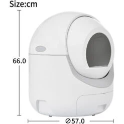 Lettiera Per Gatti Autopulente Supporto WiFi 5G E 2.4G, Uso Condiviso Di Più Gatti, Rimozione Dell'odore -Cibi per gatti Italia 75424666 5