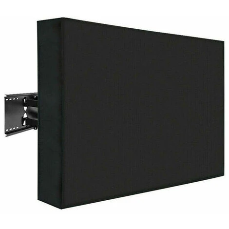 Copertura TV Esterna Impermeabile Con Patta Anteriore Protezione Televisione Nera Per Protezione TV LED LCD Per LED LCD Da 22 &39&39a 58&39&39,Black,S-22-24 3 Copertura TV Esterna Impermeabile Con Patta Anteriore Protezione Televisione Nera Per Protezione TV LED LCD Per LED LCD Da 22 &39&39a 58&39&39,Black,S-22-24