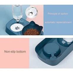 Carino Ciotola Per Cibo E Ciotola Per Acqua Per Gatti. Ciotola Per Cibo Per Gatti Inclinata -Cibi per gatti Italia 76874068 3