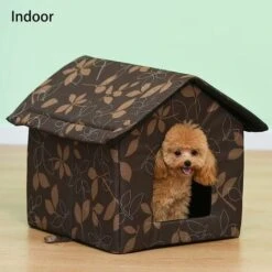 Casetta Per Gatti Per Esterni, Impermeabile, Impermeabile, Per Esterni, Con Tappetino Rimovibile, Pieghevole, Per Animali Domestici, Per Gatti Di Piccola Taglia (M) 9 Casetta Per Gatti Per Esterni, Impermeabile, Impermeabile, Per Esterni, Con Tappetino Rimovibile, Pieghevole, Per Animali Domestici, Per Gatti Di Piccola Taglia (M) -Cibi per gatti Italia 77380630 3