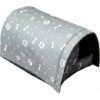 Casetta Per Gatti Per Esterni, Resistente All'inverno, Calda, Impermeabile, Per Animali Domestici, Per Animali Domestici, Per Esterni, Tenda Pieghevole (colore: Grigio,M：42x31x28cm ) -Cibi per gatti Italia 77380631 1