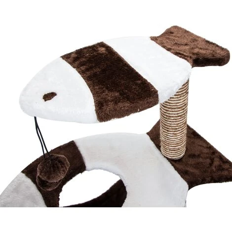 TIRAGRAFFI PER GATTI ALBERO PARCO GIOCHI GIOCO TIRA GRAFFI PER GATTO DA 76 CM 6 TIRAGRAFFI PER GATTI ALBERO PARCO GIOCHI GIOCO TIRA GRAFFI PER GATTO DA 76 CM - immagine 4