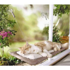Lettino Per Gatti Amaca Sospesa Da Finestra Tappetino Confortevole Animali -Cibi per gatti Italia 80387887 4