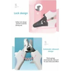 MINKUROW Tagliaunghie Per Animali Domestici 2 Pezzi Tagliaunghie Per Artigli In Acciaio Inossidabile Tagliaunghie Rosa Tagliaunghie Per Artigli Di Gatto Per Animali Grandi, Medi E Piccoli 9 MINKUROW Tagliaunghie Per Animali Domestici 2 Pezzi Tagliaunghie Per Artigli In Acciaio Inossidabile Tagliaunghie Rosa Tagliaunghie Per Artigli Di Gatto Per Animali Grandi, Medi E Piccoli -Cibi per gatti Italia 80890135 3