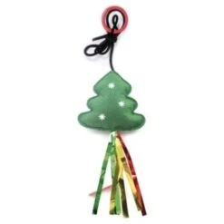 Record Gioco Per Gatti Con Elastico E Albero Di Natale In Feltro