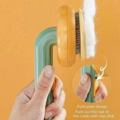 Pettine Per La Pulizia Della Toelettatura Del Trimmer Per Spargimento Della Spazzola Per Capelli Del Gatto Dell'animale Domestico 11 Pettine Per La Pulizia Della Toelettatura Del Trimmer Per Spargimento Della Spazzola Per Capelli Del Gatto Dell'animale Domestico -Cibi per gatti Italia 81290920 5