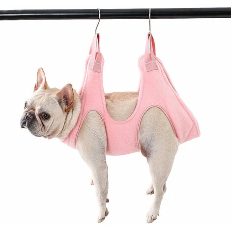 Imbracatura Per Toelettatura Animali Domestici Amaca Cani Gatti Imbracatura Per Toelettatura Aiutante Per Tagliare Le Unghie Cura Della Salute Dell'orecchio Degli Occhi (rosa, M) 5 Imbracatura Per Toelettatura Animali Domestici Amaca Cani Gatti Imbracatura Per Toelettatura Aiutante Per Tagliare Le Unghie Cura Della Salute Dell'orecchio Degli Occhi (rosa, M) - immagine 3