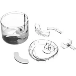 Fontanella Per Gatti, Distributore D'Acqua Per Cani, Fontanella Automatica Per Animali Domestici Super Silenziosa Da 2 Litri 2 Modalità Di Flusso D'Acqua Per Gatti, Cani, Animali Domestici Multipli (T -Cibi per gatti Italia 81310955 4