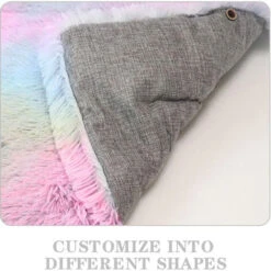 Tappetino Per Letto Pieghevole Convertibile Per Animali Domestici Coperta Trapuntata Trapuntata In Peluche Cuscino Per Coccole Letto Comodo Nido Per Animali Domestici Per Cuccioli Di Gatto-gattino Di -Cibi per gatti Italia 83708864 3