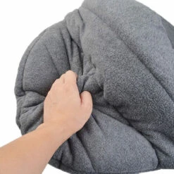 Sacco A Pelo Per Cuccioli Di Gatto, Morbido E Caldo, Cuccia Per Cani, Nido Per Animali Domestici, Cuccia Per Cani, Cuscino Per Dormire Per Animali Domestici (grigio, L) -Cibi per gatti Italia 83708954 2