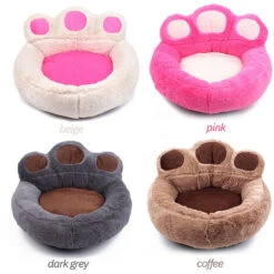 Morbido Divano Per Animali Domestici Comodo Lettino Per Animali Domestici Tappetino Per Cani E Gatti Letto Per Animali Domestici Nido Per Animali Domestici Lavabile (Beige, S) -Cibi per gatti Italia 83708976 3