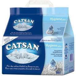 Catsan Lettiera Igienica Assorbente Ideale Per Gatti In Confezione Da 10 Litri