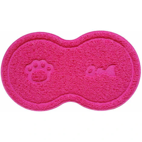 Coperte Tappetino Per Lettiera Per Gatti A Forma Di 8 46 X 26 Cm (rosa Rossa) 3 Coperte Tappetino Per Lettiera Per Gatti A Forma Di 8 46 X 26 Cm (rosa Rossa)