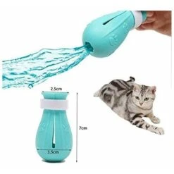 Tagliaunghie Per Gatti E Tagliaunghie Per Artigli 4 Stivali Per Piedi Di Gatto Antigraffio, Bellezza In Silicone E Morbide Coperture Per Piedi Da Bagno, Scarpe Protettive Regolabili (blu) -Cibi per gatti Italia 85911719 3