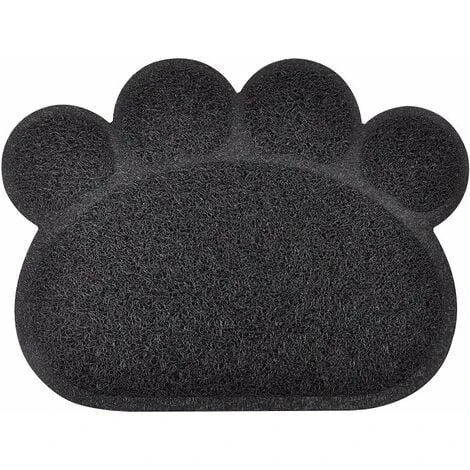 MINKUROW Tappetino Per Lettiera Per Gatti, 2 Pezzi Vaschetta Per Lettiera Per Gatti Grande Di Alta Qualità, Materiale In PVC, Graziosa Forma A Zampa Di Gatto, Impermeabile E Durevole, Facile Da Pulire 3 MINKUROW Tappetino Per Lettiera Per Gatti, 2 Pezzi Vaschetta Per Lettiera Per Gatti Grande Di Alta Qualità, Materiale In PVC, Graziosa Forma A Zampa Di Gatto, Impermeabile E Durevole, Facile Da Pulire