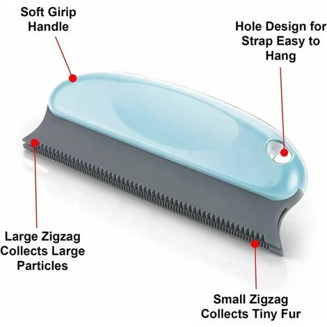 Spazzola Per Peli Di Animali Domestici, Rimozione Dei Peli Di Cane Per Tappeti, Vestiti, Mobili, Divani, Automobili, Pettine Per Peli Di Gatto, Spazzola Per Peli Di Animali Domestici, Prodotti Per La 7 Spazzola Per Peli Di Animali Domestici, Rimozione Dei Peli Di Cane Per Tappeti, Vestiti, Mobili, Divani, Automobili, Pettine Per Peli Di Gatto, Spazzola Per Peli Di Animali Domestici, Prodotti Per La - immagine 5