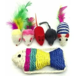 21 Pezzi Di Giocattoli Per Gatti, Giocattoli Per Gatti, Giocattoli Per Gatti E Gattini (lo Stile Dell'immagine Verrà Inviato In Modo Casuale), Colore Casuale -Cibi per gatti Italia 86176101 3