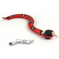 Giocattoli Per Gatti Serpente Con Ricarica USB -