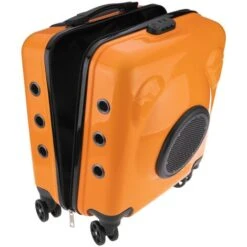 PrixPrime - Valigia Da Trasporto Per Animali Domestici Cani, Gatti E Animali Domestici Arancione -Cibi per gatti Italia 90820991 3