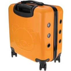 PrixPrime - Valigia Da Trasporto Per Animali Domestici Cani, Gatti E Animali Domestici Arancione -Cibi per gatti Italia 90820991 4