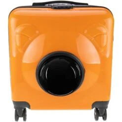 PrixPrime - Valigia Da Trasporto Per Animali Domestici Cani, Gatti E Animali Domestici Arancione -Cibi per gatti Italia 90820991 5