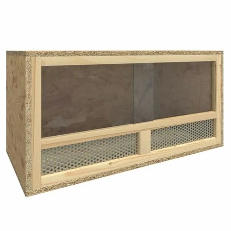 VIDAXL Terrario In Legno Multistrato 60x30x30 Cm 3 VIDAXL Terrario In Legno Multistrato 60x30x30 Cm