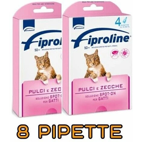 Fipralone Gatto 8 Pipette -antiparassitario Gatto -lunga Scadenza 3 Fipralone Gatto 8 Pipette -antiparassitario Gatto -lunga Scadenza
