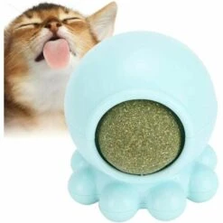 Palla Da Masticare Con Erba Gatta, Snack Per Gatti Spin Ball Leccare Caramelle Giocattolo Aiutare La Digestione Masticare Denti Puliti Stuzzicare Giocattolo Per Gatti (blu) 9 Palla Da Masticare Con Erba Gatta, Snack Per Gatti Spin Ball Leccare Caramelle Giocattolo Aiutare La Digestione Masticare Denti Puliti Stuzzicare Giocattolo Per Gatti (blu) -Cibi per gatti Italia 91192760 3
