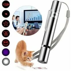 Puntatore Laser Giocattolo Per Gatti USB Ricaricabile Puntatore Laser A Infrarossi Modello Lampada Puntatore Laser Di Proiezione 8 Puntatore Laser Giocattolo Per Gatti USB Ricaricabile Puntatore Laser A Infrarossi Modello Lampada Puntatore Laser Di Proiezione -Cibi per gatti Italia 91728372 2