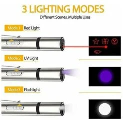 Puntatore Laser Giocattolo Per Gatti USB Ricaricabile Puntatore Laser A Infrarossi Modello Lampada Puntatore Laser Di Proiezione 9 Puntatore Laser Giocattolo Per Gatti USB Ricaricabile Puntatore Laser A Infrarossi Modello Lampada Puntatore Laser Di Proiezione -Cibi per gatti Italia 91728372 3