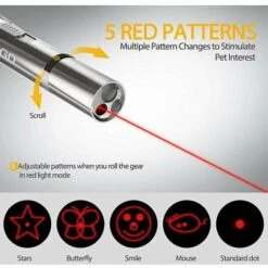 Puntatore Laser Giocattolo Per Gatti USB Ricaricabile Puntatore Laser A Infrarossi Modello Lampada Puntatore Laser Di Proiezione 10 Puntatore Laser Giocattolo Per Gatti USB Ricaricabile Puntatore Laser A Infrarossi Modello Lampada Puntatore Laser Di Proiezione -Cibi per gatti Italia 91728372 4