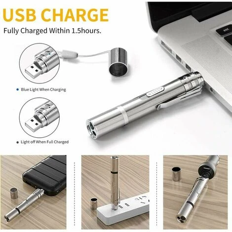 Puntatore Laser Giocattolo Per Gatti USB Ricaricabile Puntatore Laser A Infrarossi Modello Lampada Puntatore Laser Di Proiezione 7 Puntatore Laser Giocattolo Per Gatti USB Ricaricabile Puntatore Laser A Infrarossi Modello Lampada Puntatore Laser Di Proiezione - immagine 5