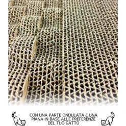 Tiragraffi Tavoletta Per Gatti In Cartone Inclusa Busta Erba Gatta -Cibi per gatti Italia 92536406 2