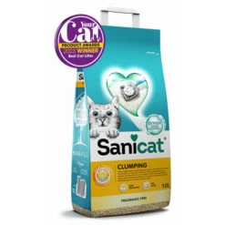 Sanicat Clumping Senza Profumo Da 10 Lt