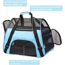 None Borsa Per Animali Con Ciotola Colore Blu 43x28x19cm -Cibi per gatti Italia 92957156 4