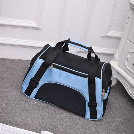 None Borsa Per Animali Blu 43x28x19 Cm 6 None Borsa Per Animali Blu 43x28x19 Cm - immagine 4