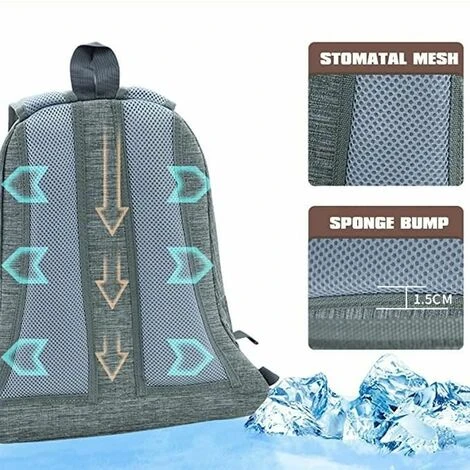 None Zaino Pet L Blu 6 None Zaino Pet L Blu - immagine 4