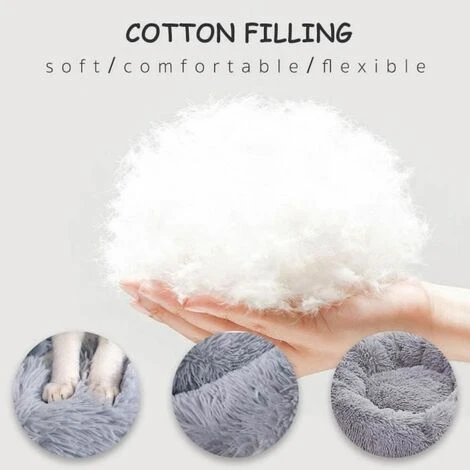 None Cestino Per Pelo Cane E Gatto Colore Grigio 60x26cm 4 None Cestino Per Pelo Cane E Gatto Colore Grigio 60x26cm - immagine 2