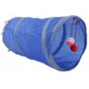 None Giocattolo Tunnel Per Gatti Colore Blu 49 X 25 Cm