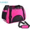 None Borsa Trasportino Borsa In Tela Per Animali Domestici Cane Gatto S Viaggio ROSA 43x20x29cm