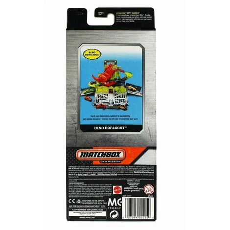 Playset Di Veicoli Mattel Matchbox 5 Pezzi 4 Playset Di Veicoli Mattel Matchbox 5 Pezzi - immagine 2